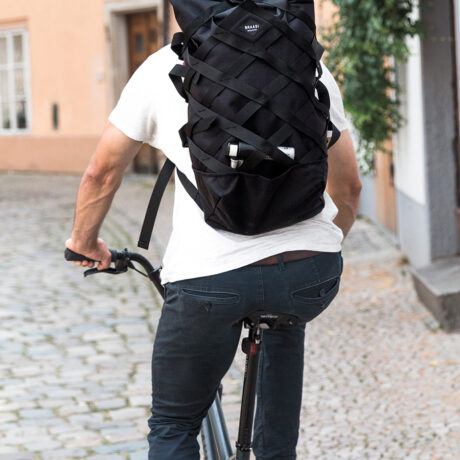 Braasi Wicker cordura waterproof rolltop backpack