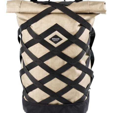 Braasi Wicker Desert - durable waterproof backpack with external net