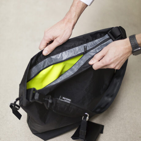 Braasi Crossbody Xpac shoulder bag with YKK zippers