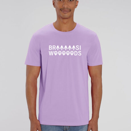 Braasi Woods t-shirt in lavender colour